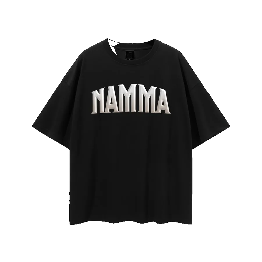 Namma Chrome Tee — Signature wordmark tee